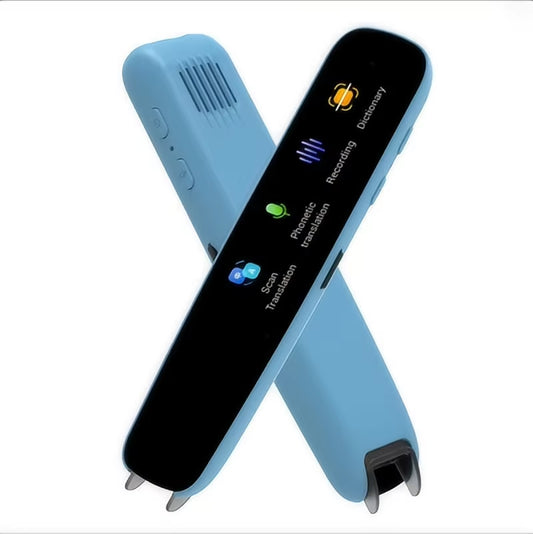 HOMEFISH Offline Translation Pen Dictionary English Intelligent Scanning Point Reading 123 Languages Translator Pen